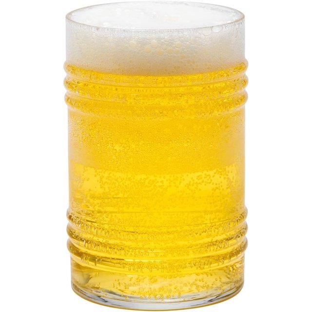 16 Ounce Beer Glasses Set Of 12 Tin Can Shaped Pint Glasses