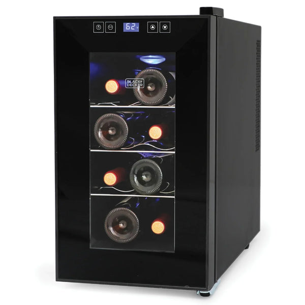 BLACK+DECKER Wine Cellar with LED Display (8 Bottle), BD60026