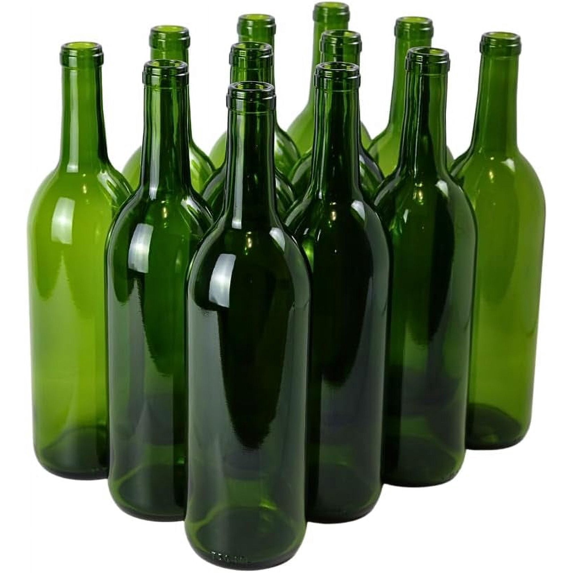 Home Brew Ohio 6 Gallon Bottle Set: Green Claret/Bordeaux (36 Bottles)