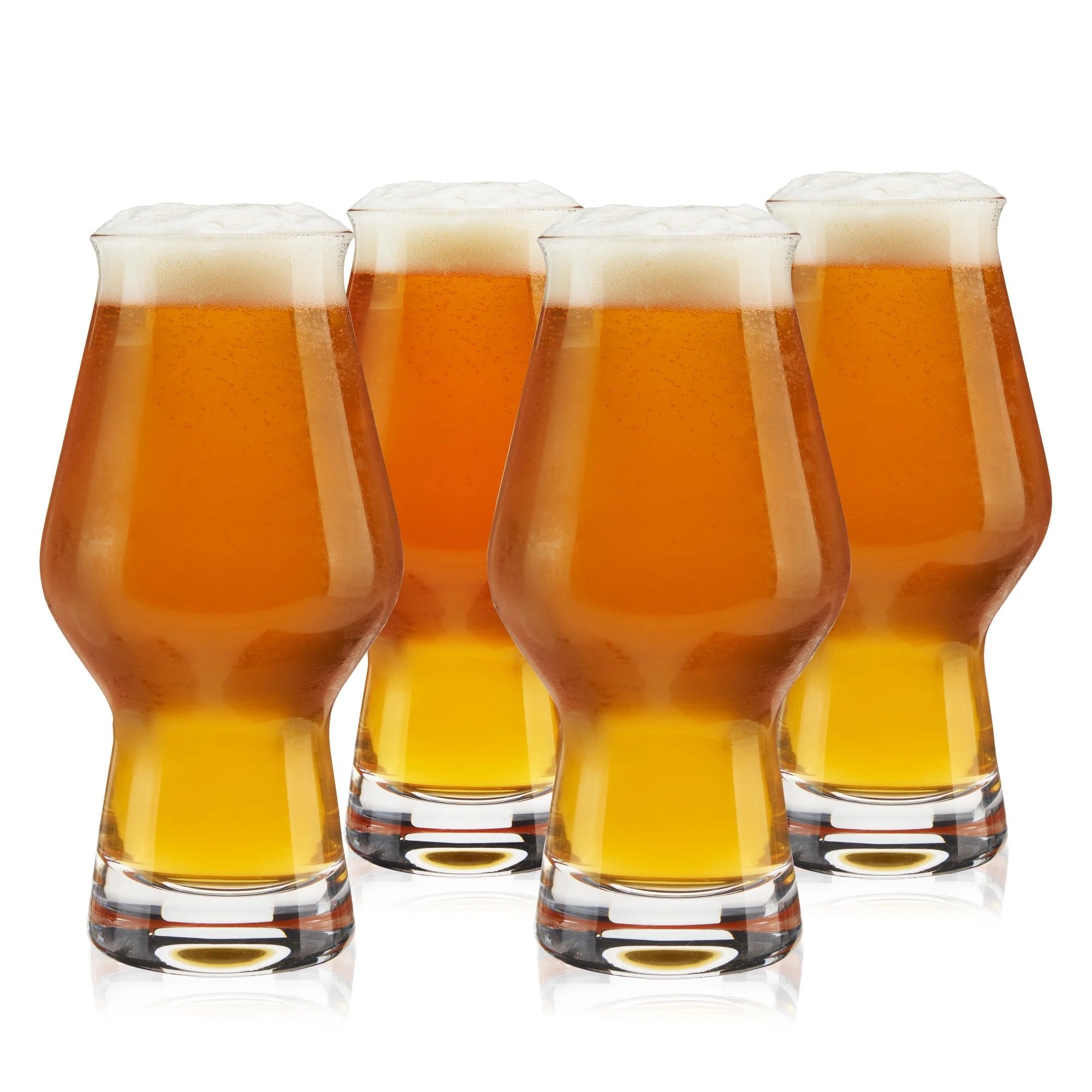 IPA Glasses, Beer Pint Glasses, Craft Beer Glassware, IPA Glass Set, Set of 4